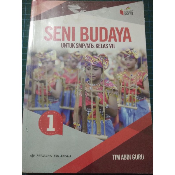 Buku Seni Budaya Kelas 7 SMP | Buku Bekas