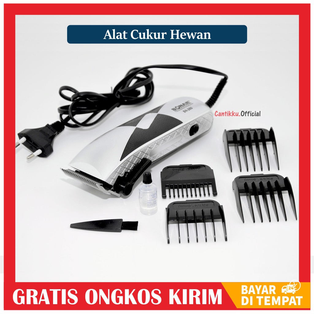 [COD] ALAT CUKUR BULU KUCING ALAT CUKUR ANJING PERAWATAN HEWAN ALAT CUKUR BULU ANJING SONAR SN-260