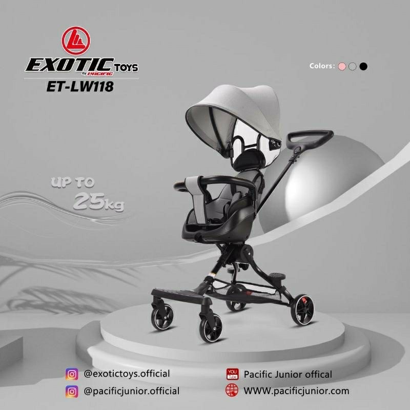 MAGIC STROLLER BAYI EXOTIC LW-118 LW118 LW 118 DORONGAN BISA BOLAK BALIK