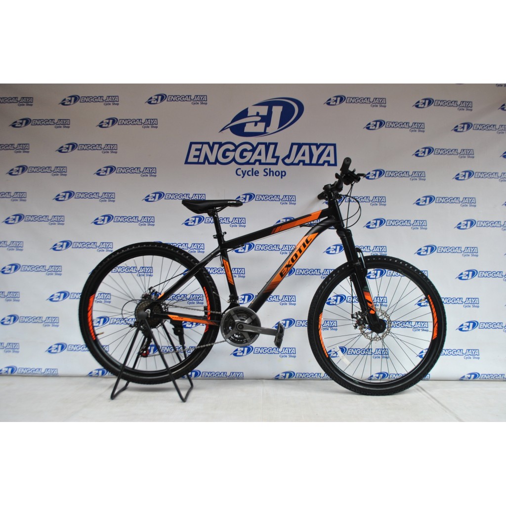 Sepeda Gunung MTB Exotic 2612 Alloy By Pacific Shimano 21 Speed