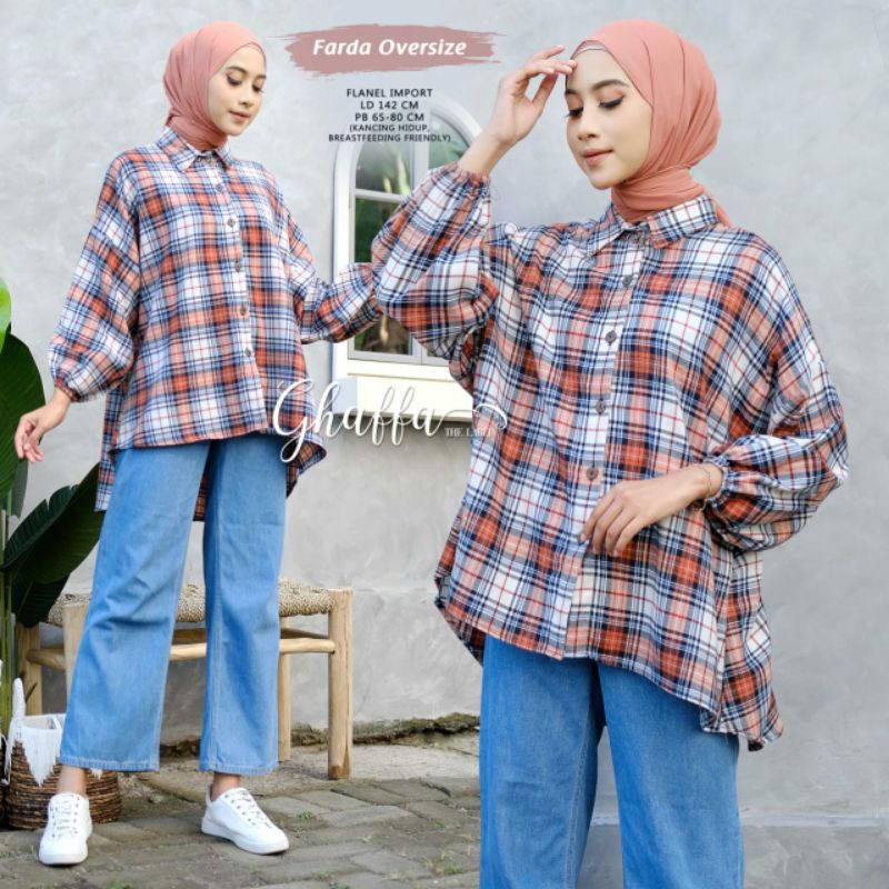 ATASAN BLOUSE FARDA OVERSIZE BY GHAFFA