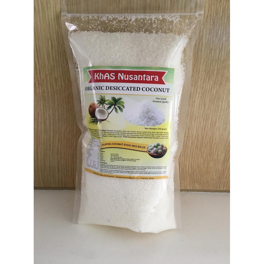 

Tepung Kelapa Kering Desiccated Coconut 500 gram