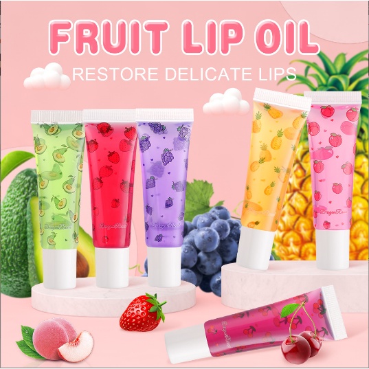 Dragon Ranee Lip Oil Pouch/ Lipgloss Tube Tabung 12 Gr