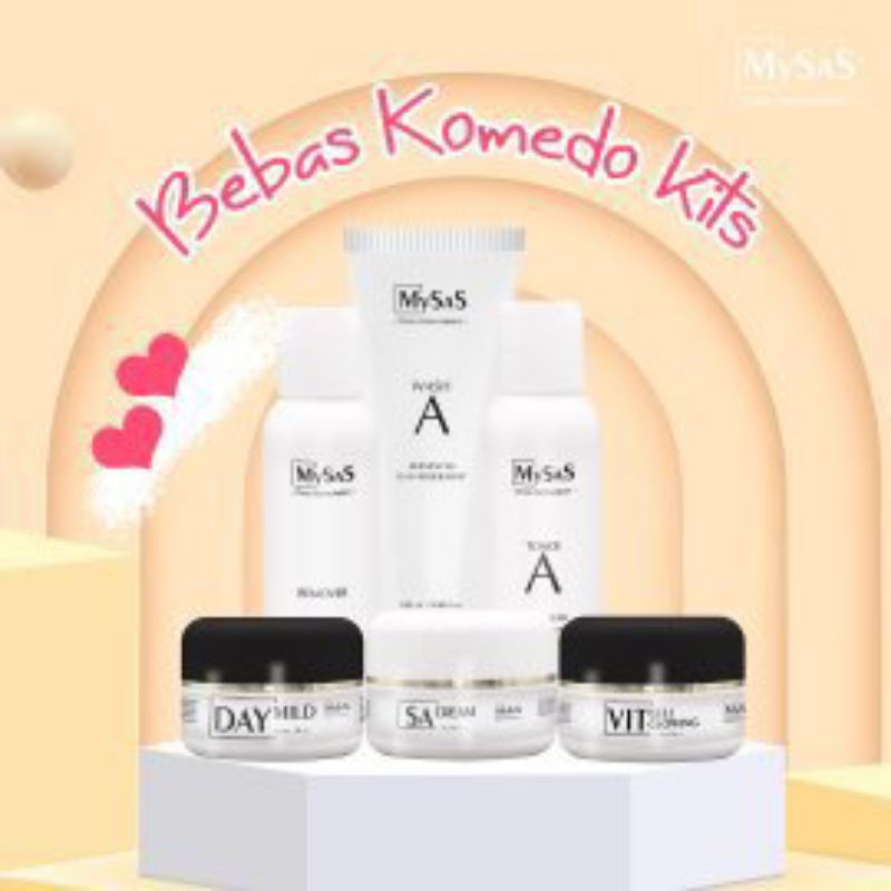MySas Paket Acne Whitening Isi 4