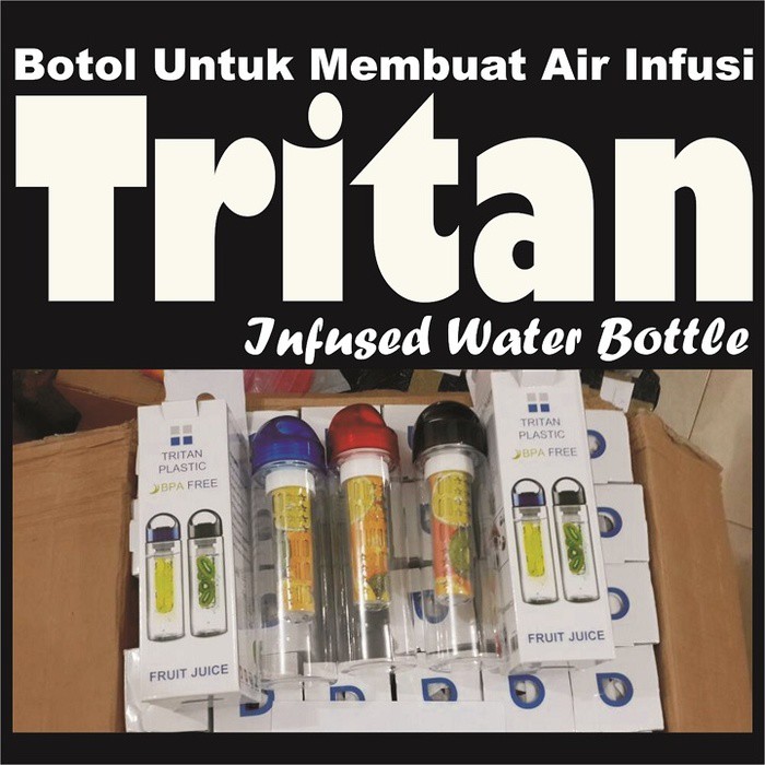 botol air minum untuk infused water / air infus