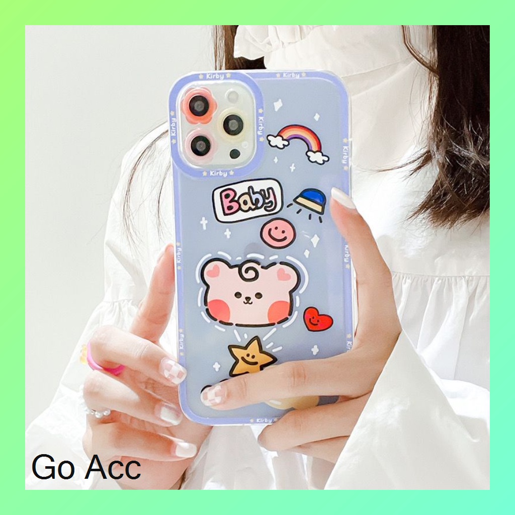 FH26 Softcase Protection Teddy Bear Beruang Xiaomi Redmi 9 Prime 9A 9i 9C 9T Note 8 Pro 9 Poco M3 X3 Pro, Samsung A02/M02 A02s/M02s A10 A10s A11/M11 A12 A20/A30/M10s A20s A21s A50 A50s A30s J2 Prime