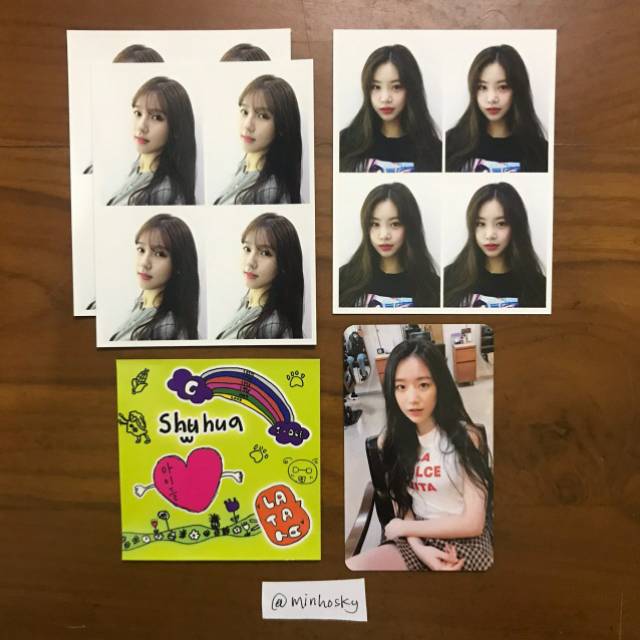 (G)-IDLE I AM PHOTOCARDS (MIYEON SHUHUA SOOJIN MINNIE)