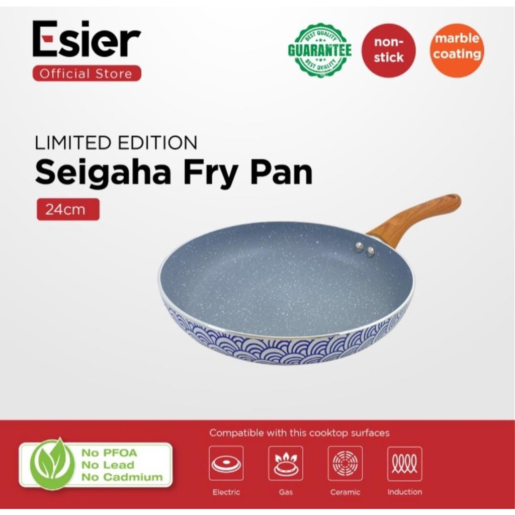 Esier Seigaiha Fry Pan