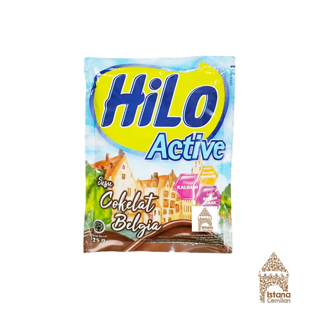 Hilo Hi LoActive Susu Cokelat Belgia / Belgian 25 Gram SATUAN