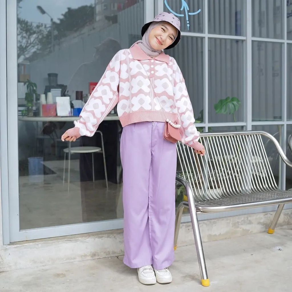 Amelya Daisy Blouse - Atasan Blouse Wanita Terbaru PREMIUM