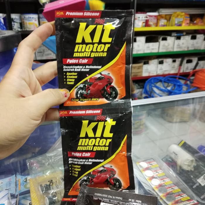 Kit Motor Multiguna / Pengkilap / Poles Cair Sachet ( 25ml )