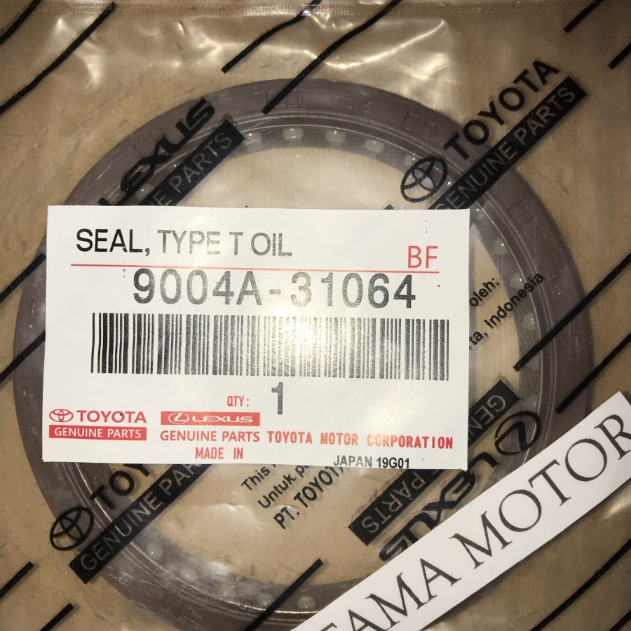 OIL SEAL CRANKSHAFT SEAL SIL AS KRUK BELAKANG AGYA AYLA 1.0