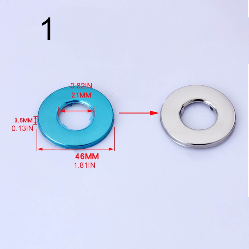 Bt Kran Hias Penutup Dinding Split Flange Untuk Mempercantik, Menutupi Lubang Pipa