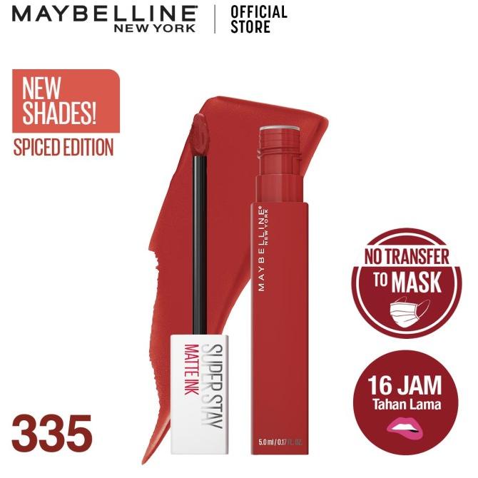 Maybelline Liquid Matte Lipstick Make Up Superstay Matte Ink Spice