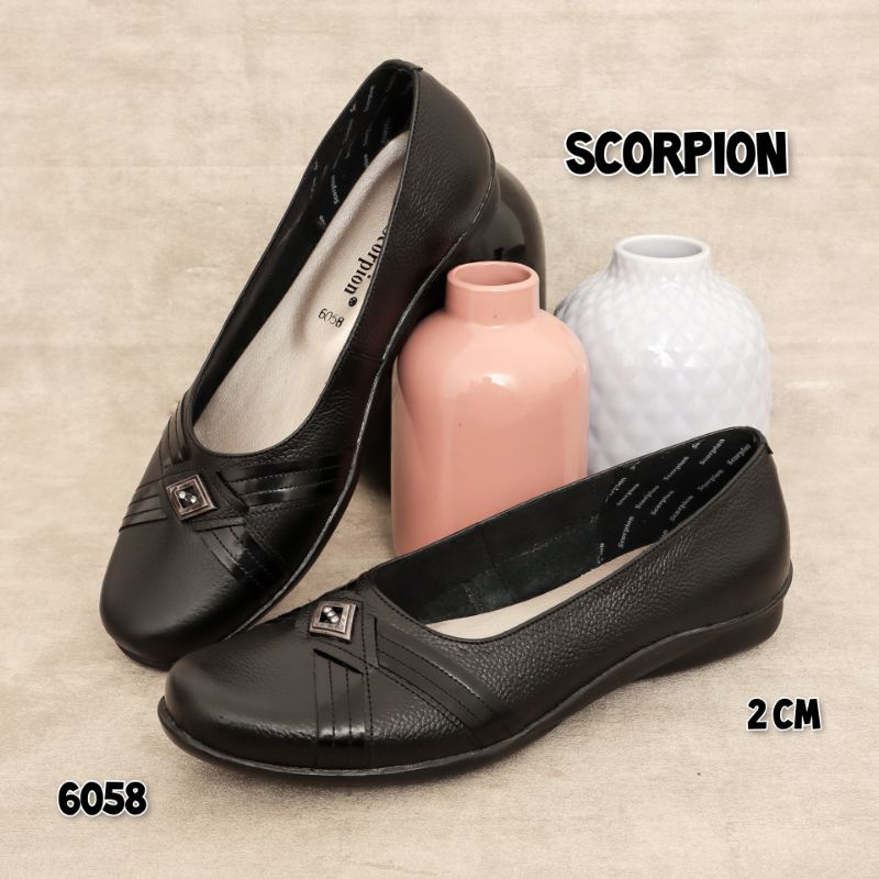 Scorpion Sepatu Kerja Wanita  6058(special price diskon 5%-10%min order 6pc)