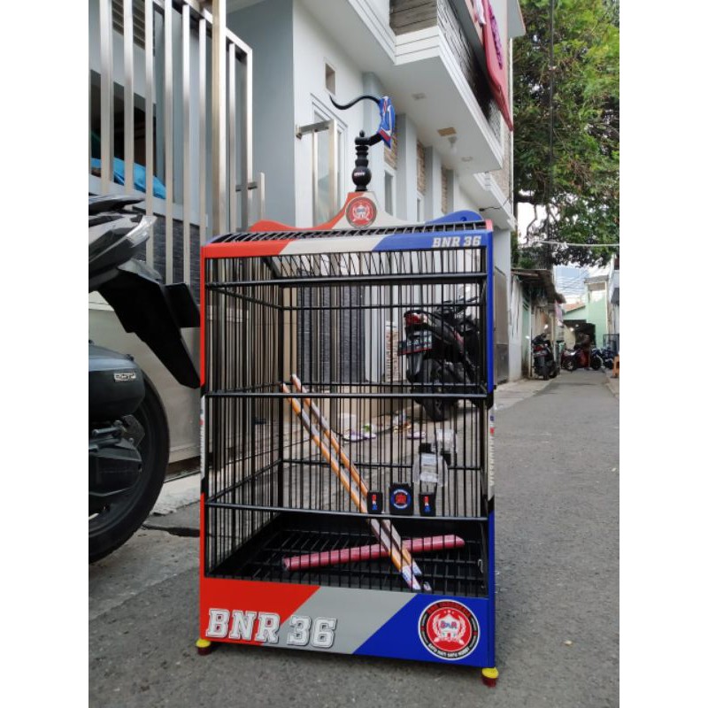 sangkar kotak BNR 36 decal