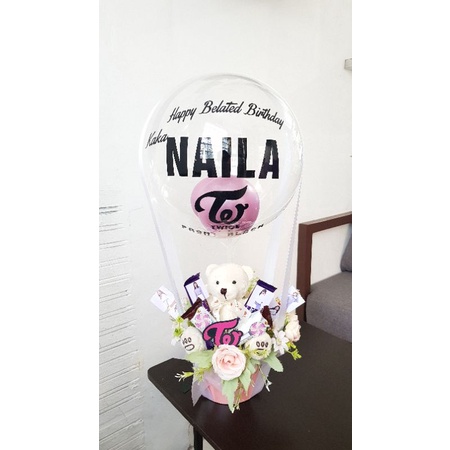 

KHOUSE Bouquet Balon Boneka Teddy Buket Hadiah Ultah Hampers