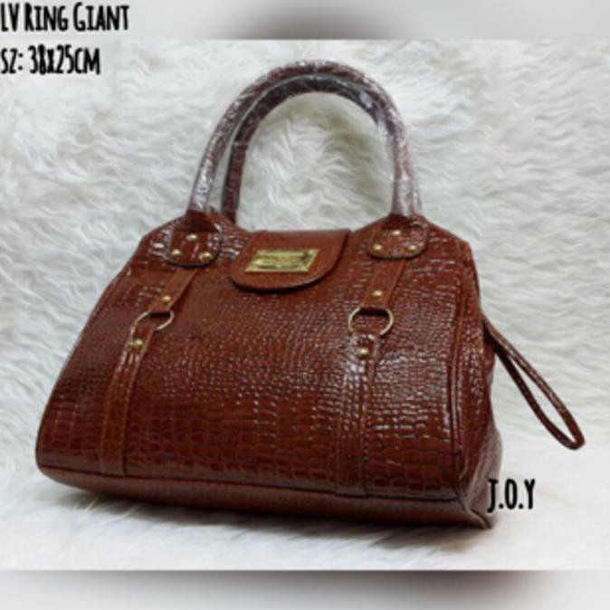 Hotpromo Tas Lokal/Slingbag/Tas Murah/Tas Grosir/Lv Ring Giant Croco Paling Murah