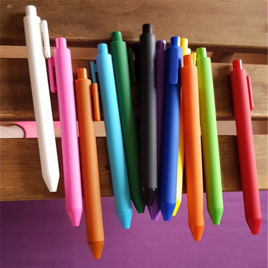 New Package 10PCS Xiaomi Mijia KACO Pen 10 Color 0.5mm Refill Write Ball Pen Draw Sign Pen