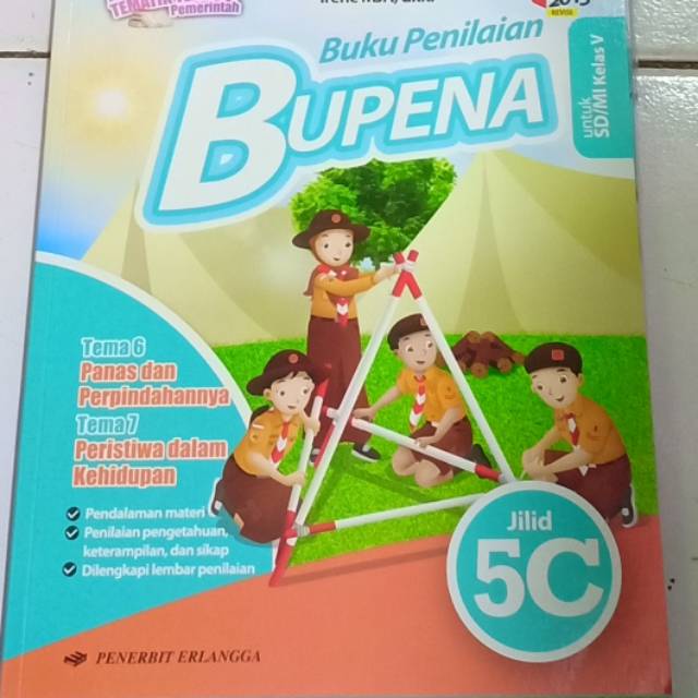 Bupena 5c Tema 6 Dan 7 Untuk Sd Mi Kelas 5 K13 Shopee Indonesia