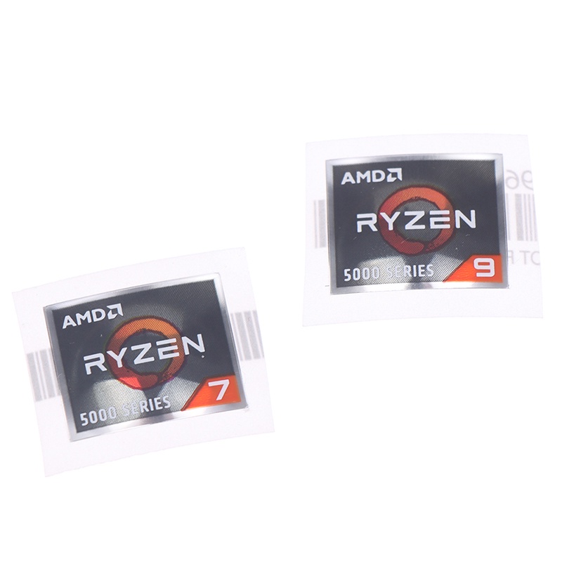 Amd Stiker Label Prosesor Seri ATHLON Ryzen R 3 5 7 Generation