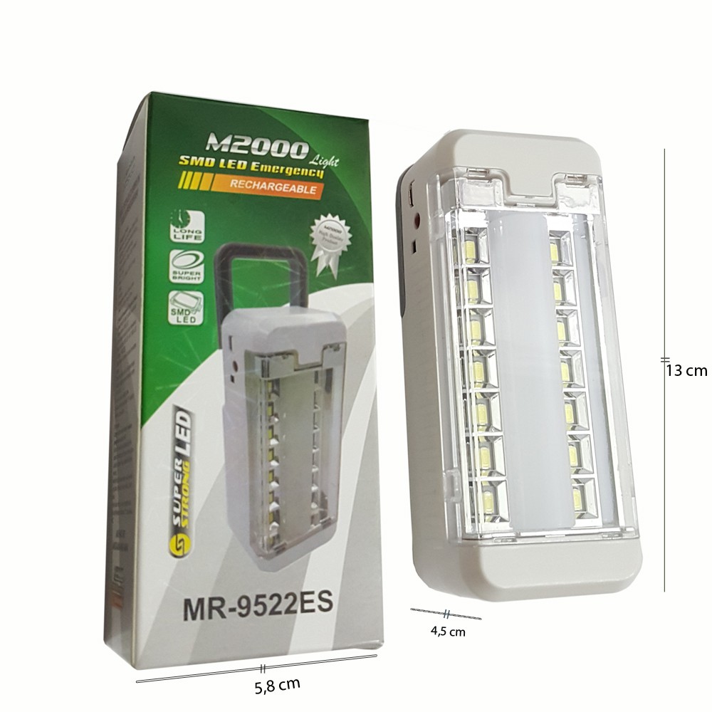 M2000 lampu emergency MR-9522ES