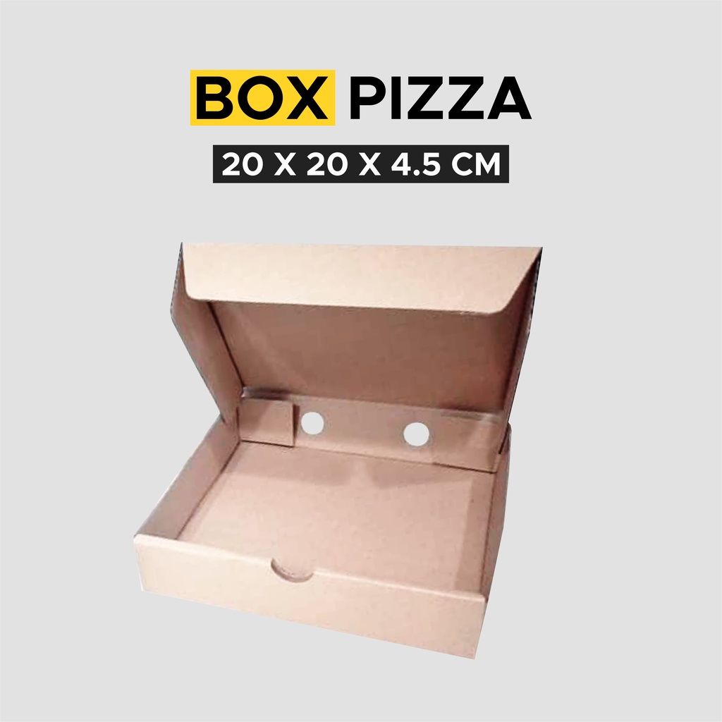 

Box Pizza / Kardus Packing / Hampers / Gift Box - 20x20x4,5cm