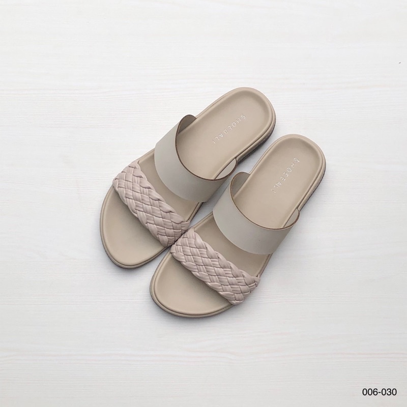 Sandal Wanita SHOEBALI Shoes Sandal 006-030 (R1T8) Wedges Sandal Wanita Karet Kuat Berkualitas Awet 