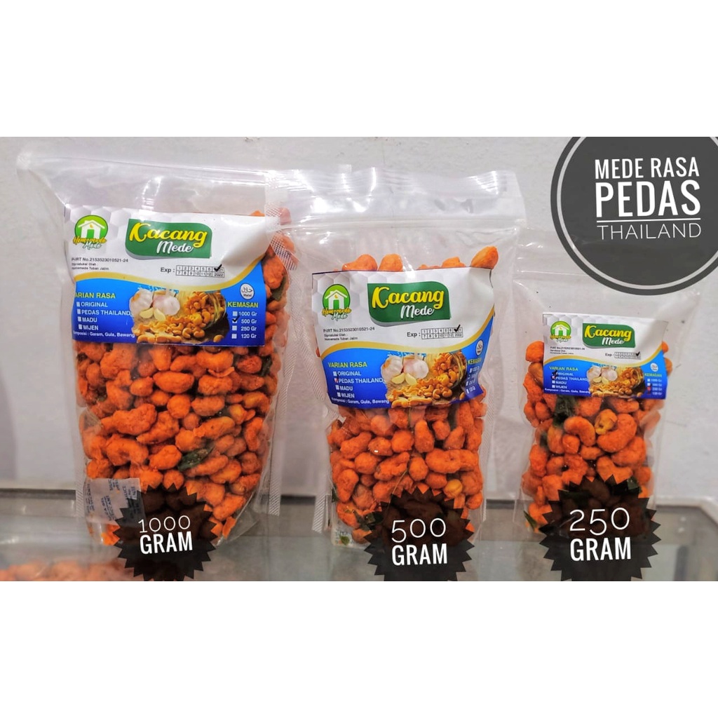 

KACANG METE/MEDE/MENTE BERAT 250 GR