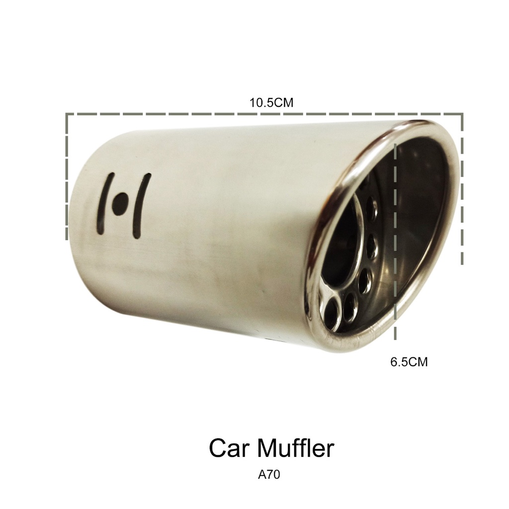 Muffler Car/Buntut Knalpot Mobil A70