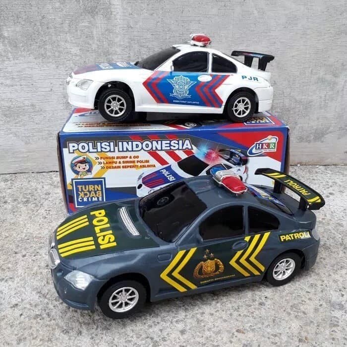 Toys    Mobil Baterai Polisi Indonesia HKR 662107