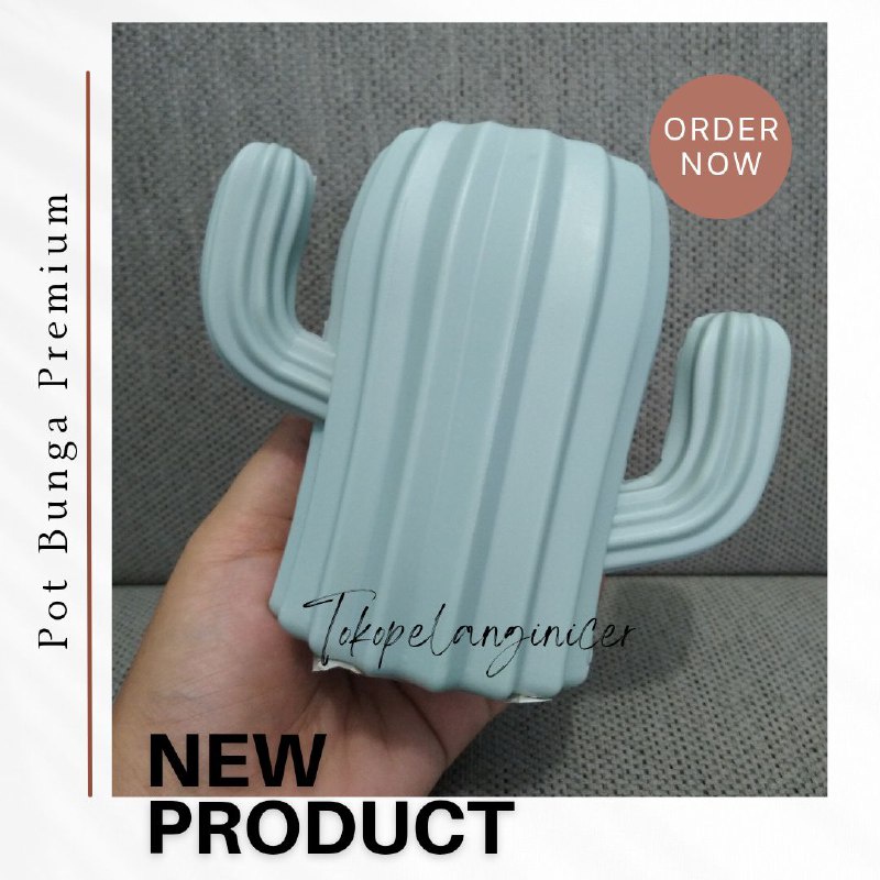 Pot Bunga Vas Bunga Premium Unik Pot Bunga Plastik Premium Artificial Estetik
