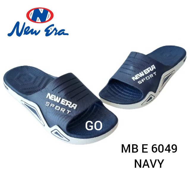 gof NEW ERA MB E 6049 Sandal Selop Pria Dewasa Sendal Karet Anti Slip Original