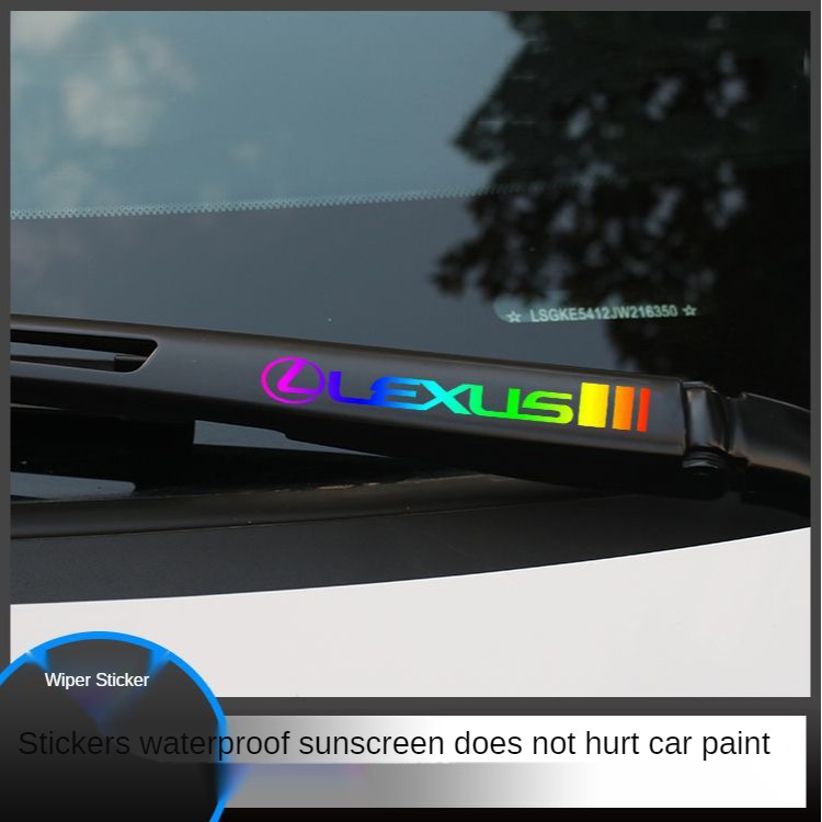 Stiker Penghapus Wiper Untuk Lexus Ct Es Is Gs Ls Lx Rx Ux Nx Ct200H Es200 Es300 Is250 Is300 Rx200