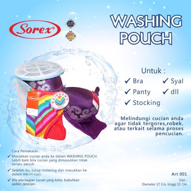 Washing pouch Laundry bag 001 Sorex keranjang cuci