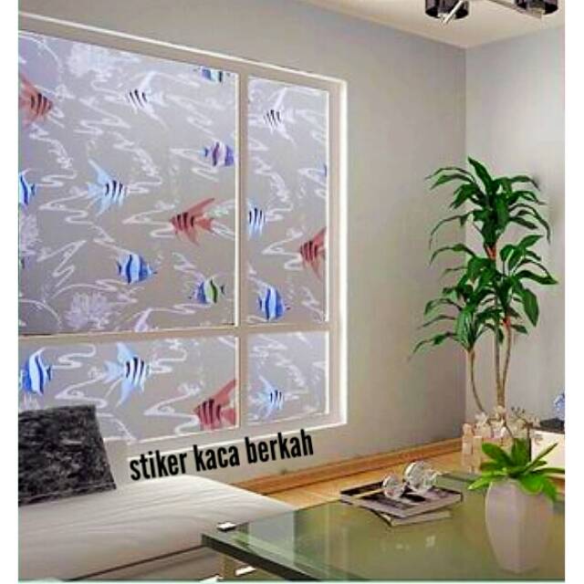 Stiker Kaca Sticker Kaca Motif Ikan Finding Nemo