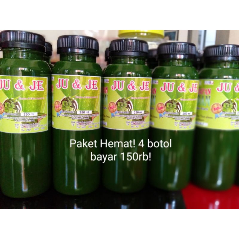 Endapan pandan Ju&amp;Je 100% asli! 4 botol @170K
