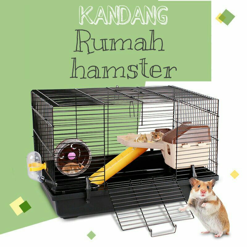 Kandang Hamster/RumahHamsterLENGKAP
