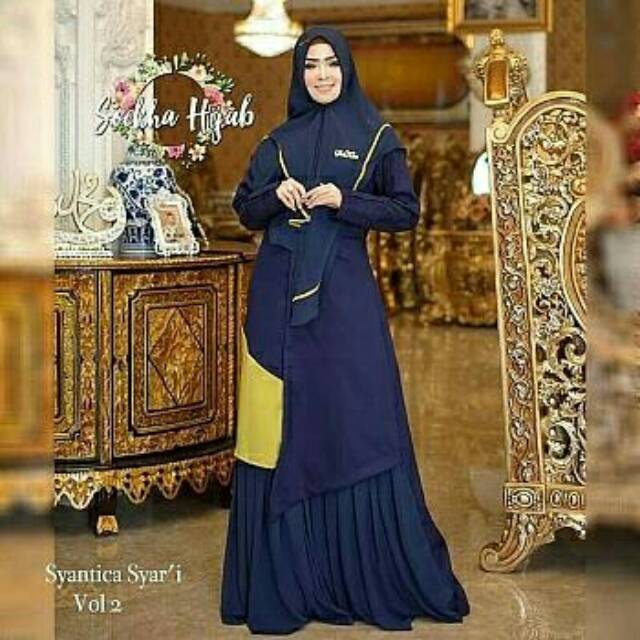 Gamis MP Syantika Syari ada 3wrn