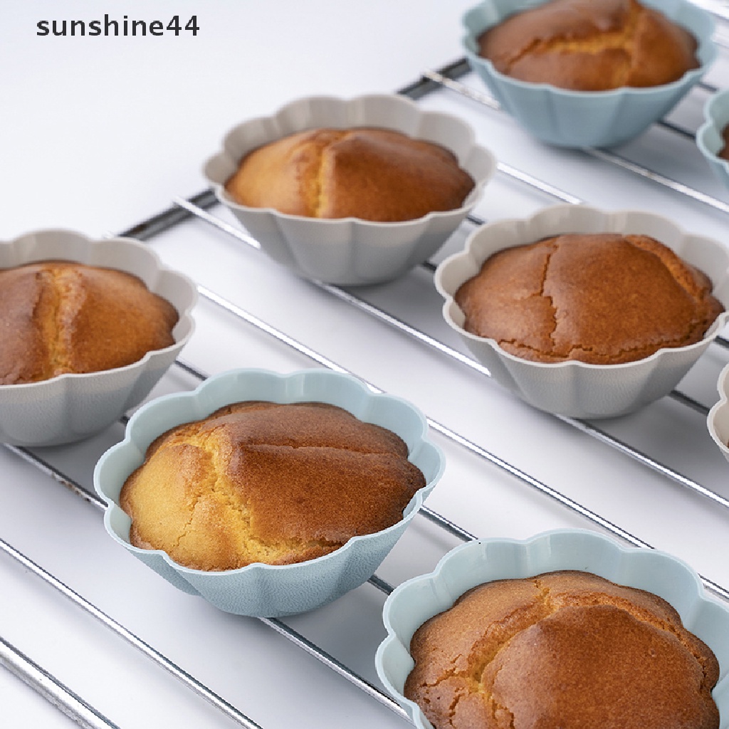 Sunshine Cetakan Cupcake / Muffin Bahan Silikon Reusable