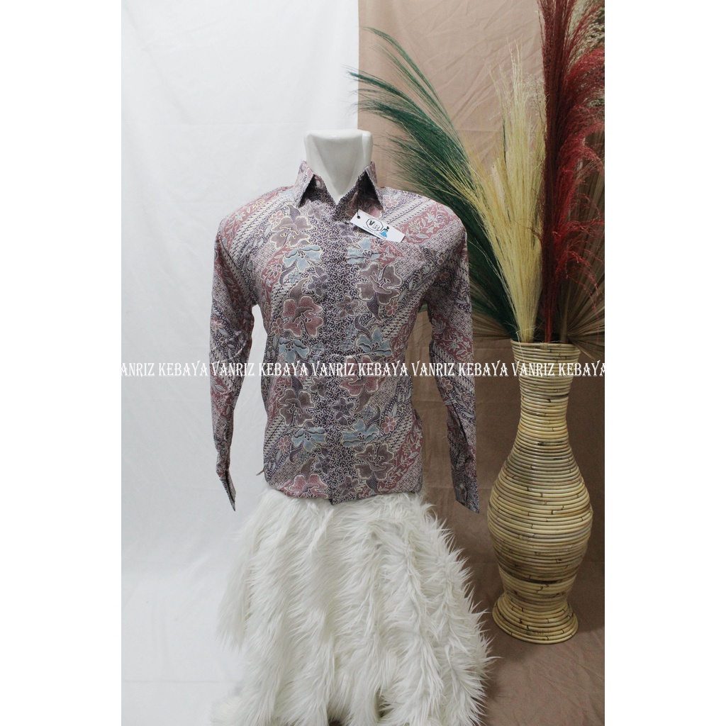 KEMEJA PANJANG BATIK-KEMEJA BATIK KEBAYA-KEMEJA BATIK LENGAN PANJANG