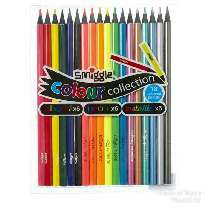 

UPDATE SMIGGLE COLOUR COLLECTION PENCIL PACK - PENSIL WARNA SMIGGLE TERMURAH