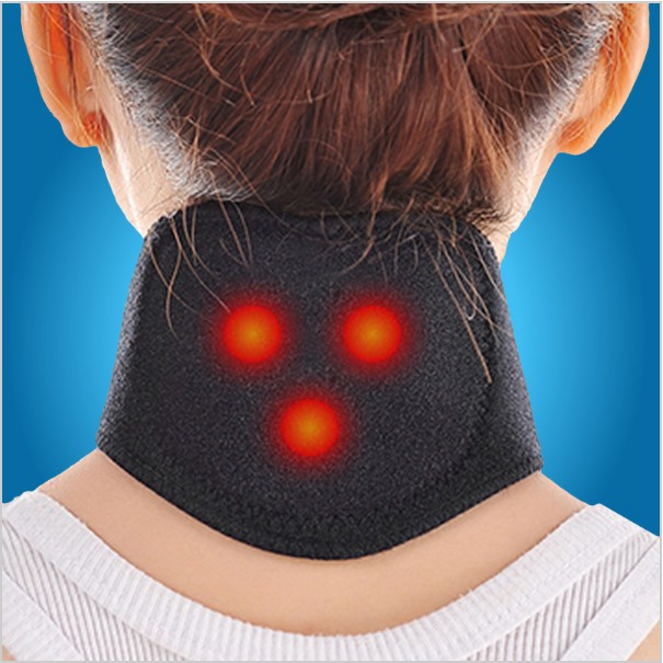 Terapi Leher Magnetic Tourmaline Therapy Neck Massager - DA-3484 - OMHRBOBK Black