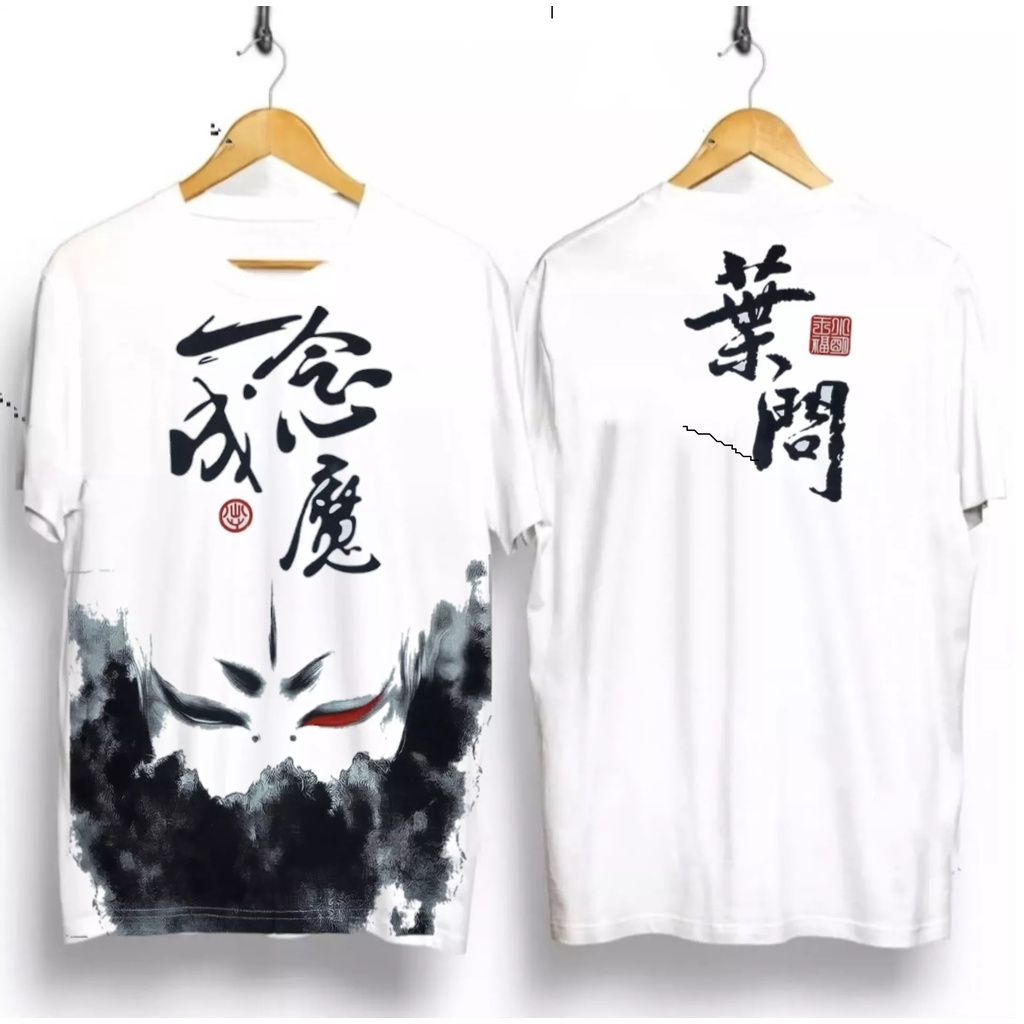BAJU KAOS SAMURAI JEPANG TERMURAH / MATA DAJJAL / KYUBI NO KITSUNE / DRAGON / ETERNAL EAGLE / BONSAI