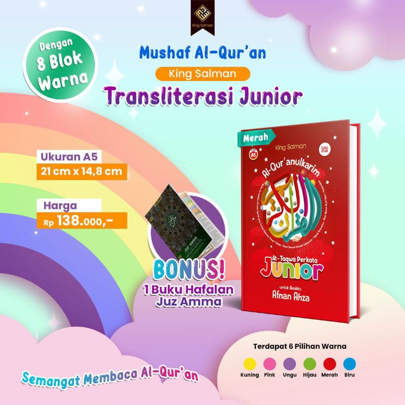 

Al Qur'an Khusus Anak (Tipe Transliterasi Latin)