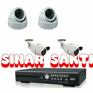 PAKET CCTV AVTECH 4 CAMERA 2MP 1080p + HDD 2TB( LENGKAP TGGL PASANG