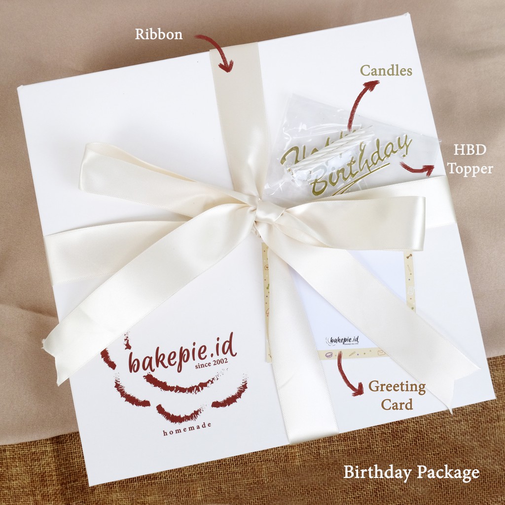 

Tambahan Ribbon, Candle, Paper Bag