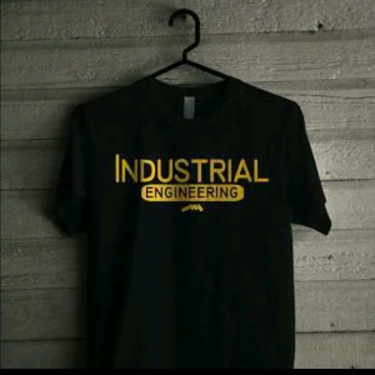 Kaos Distro Industrial Engineering Tshirt Teknik Industri Desain Premium