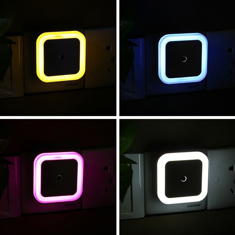 Lampu Tidur Sensor LED Light Control Cahaya Lampu / Dekorasi - Putih