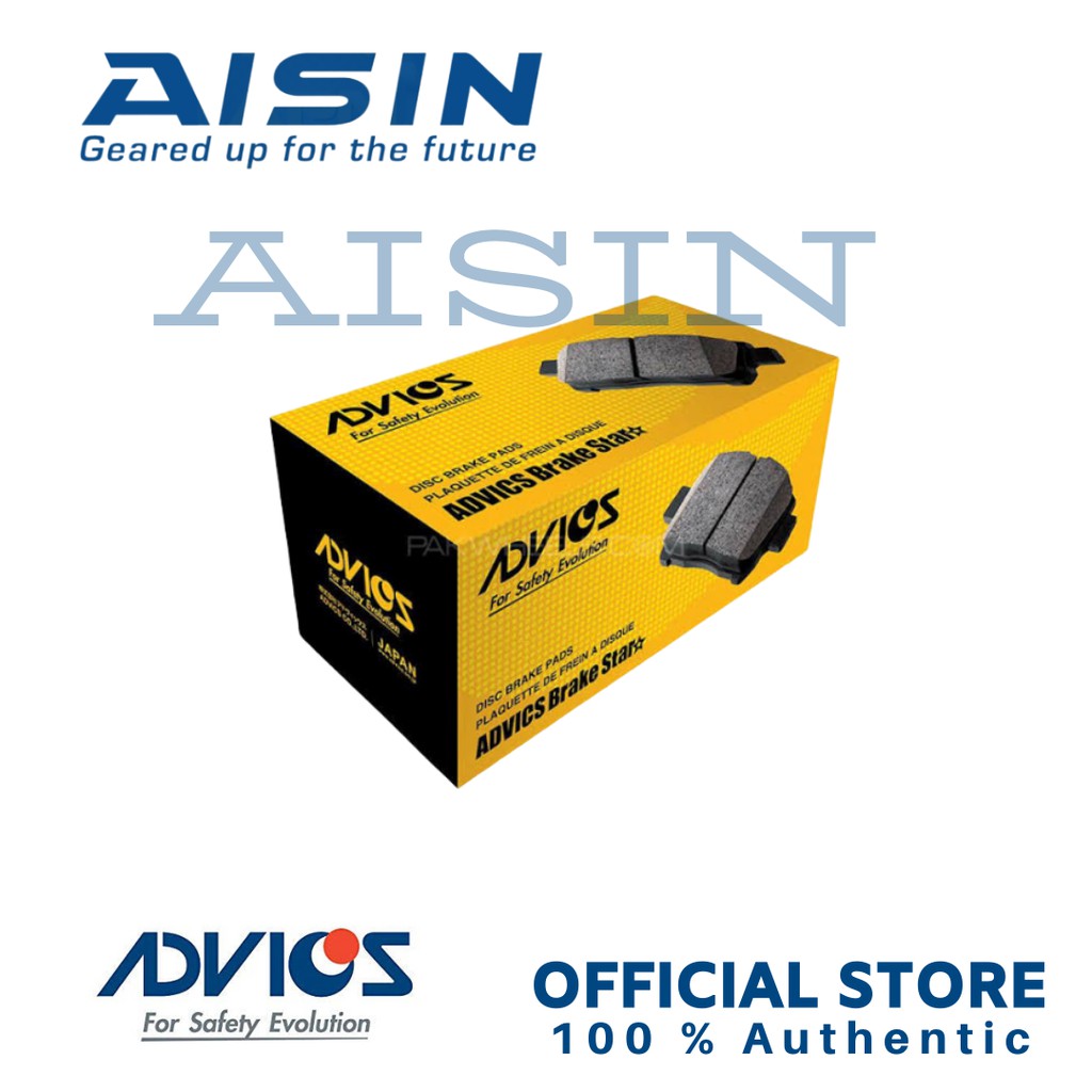 Brake Pad AISIN Vios ALL New Kampas Rem ADVICS A1N254T ORIGINAL